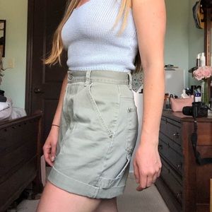 Bill Blass Vintage Green Shorts